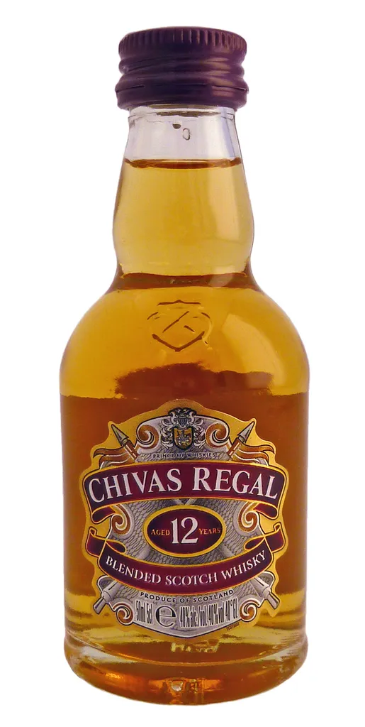 Chivas Regal 12 Jahre Blended Scotch Whisky Miniatur 0,05l, Alc. 40 Vol.-% 4 Chivas Regal 12 Jahre Blended Scotch Whisky Miniatur 0,05l, Alc. 40 Vol.-% – Bild 2