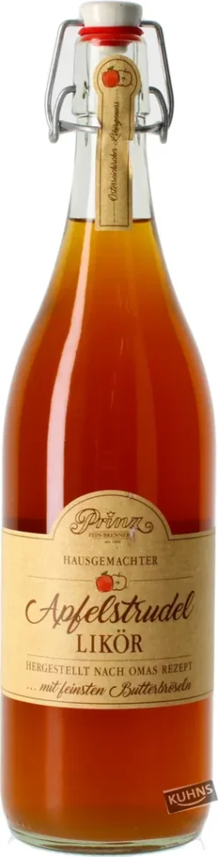 Prinz Apfelstrudel Likör 1,0l, Alc. 16 Vol.-%