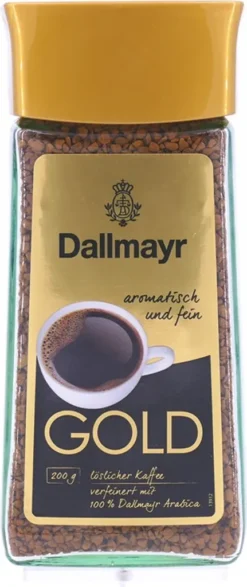 Dallmayr Gold | Löslicher Kaffee | 200g-Glas 7 Dallmayr Gold | Löslicher Kaffee | 200g-Glas -Drink World Store 3e6adb8764ccb0b53e0d342b29643ff9