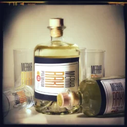 MERKA RAKI - Limitierte Flaschen (0,35 + 0,70 Liter + 4 Gläser)