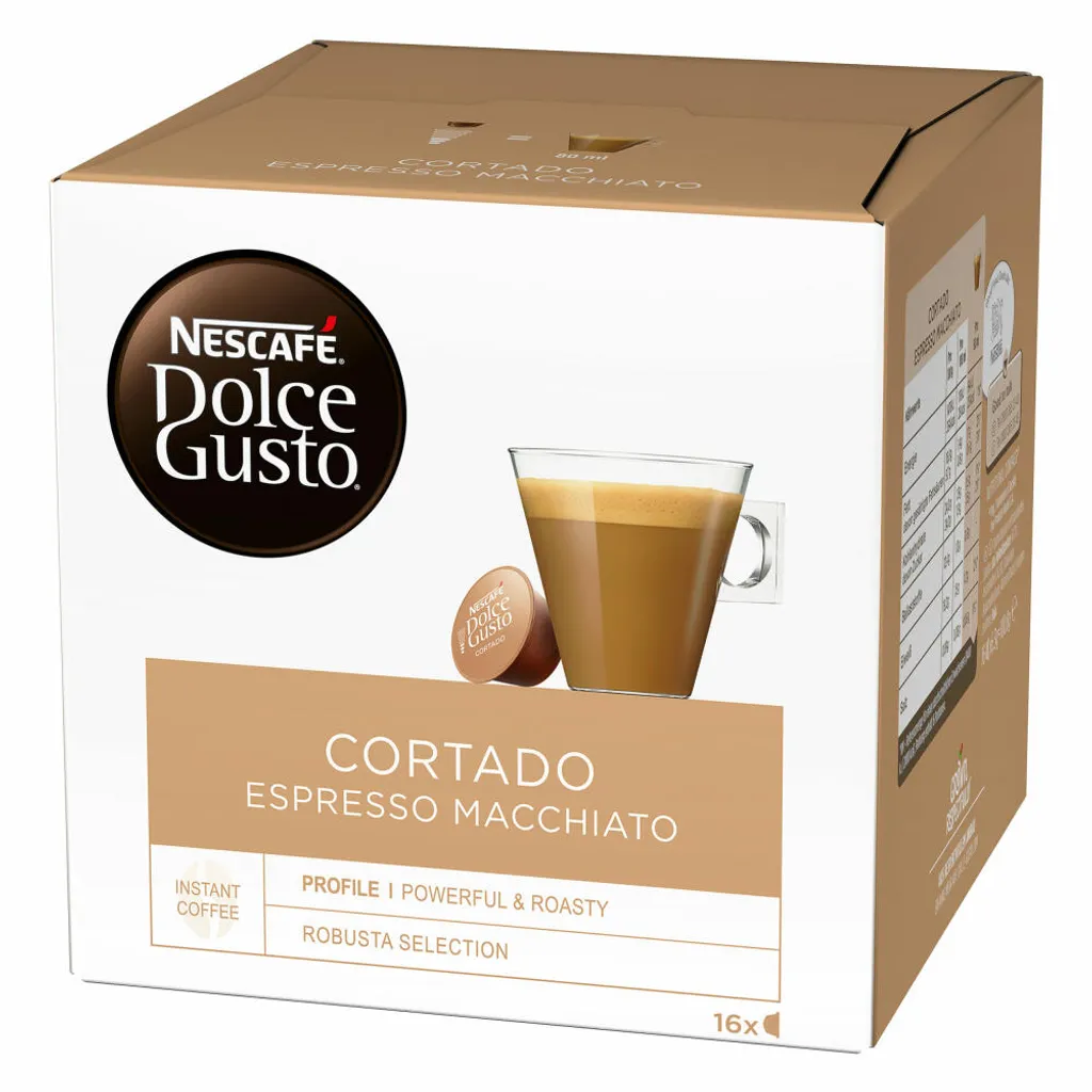 Nescafé® Nescafé Dolce Gusto Cortado Espresso Macchiato | 16 Portionen 12 Nescafé® Nescafé Dolce Gusto Cortado Espresso Macchiato | 16 Portionen – Bild 10