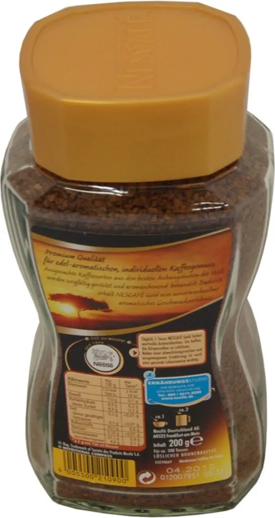 Nescafé® Nescafé Gold Das Original | Löslicher Kaffee | 200g-Glas 5 Nescafé® Nescafé Gold Das Original | Löslicher Kaffee | 200g-Glas – Bild 3