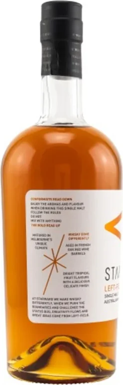 Starward Left Field Single Malt Australian Whisky 0,7l -Drink World Store 46341bd6c3ee088ce5260495e2afc741
