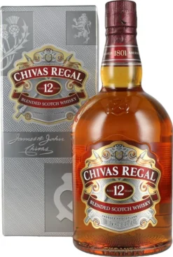 Chivas Regal 12 Years Old Scotch Whisky 40% 1,0L 14 Chivas Regal 12 Years Old Scotch Whisky 40% 1,0L -Drink World Store 4688f1f506e43227ee583cdce22c9b61