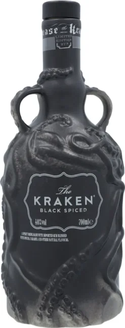 The Kraken Black Spiced Rum Limited Black & White Ceramic Edition 2017 0,7L (40% Vol.) -Drink World Store 474aebd2269ed95d87acd8405113c951