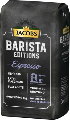 JACOBS Kaffeebohnen Barista Editions Espresso 3 Kg Espressobohnen + 1 Jacobs Barista Becher +1 Dose 16 JACOBS Kaffeebohnen Barista Editions Espresso 3 Kg Espressobohnen + 1 Jacobs Barista Becher +1 Dose -Drink World Store 47fa002a9c656045e8c2c2fc7e99de3c