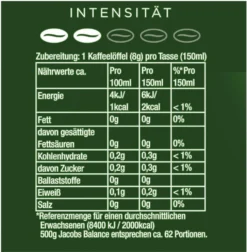 JACOBS Filterkaffee Krönung Balance 6 X 500 G Kaffee Gemahlen + 1 Becher+ 1 Dose -Drink World Store 4b575985c486d8517c6131c302e7460e