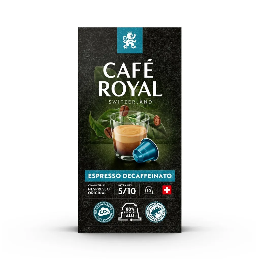 Café Royal Espresso Decaffeinato 10 Nespresso® Komp. Kapseln 5 Café Royal Espresso Decaffeinato 10 Nespresso® Komp. Kapseln – Bild 3