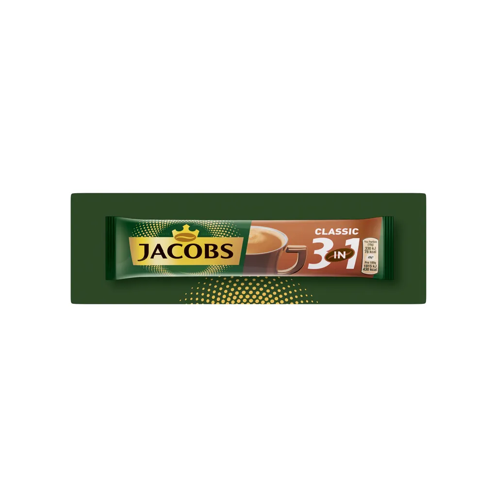 Jacobs Classic 3in1 Sticks | Löslicher Kaffee | 10 Portionen 3 Jacobs Classic 3in1 Sticks | Löslicher Kaffee | 10 Portionen