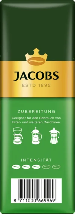Jacobs Filterkaffee Auslese Klassisch | Gemahlen | 500g 11 Jacobs Filterkaffee Auslese Klassisch | Gemahlen | 500g -Drink World Store 4d607b8a1ec5f7ec3e7fce083e6f745e