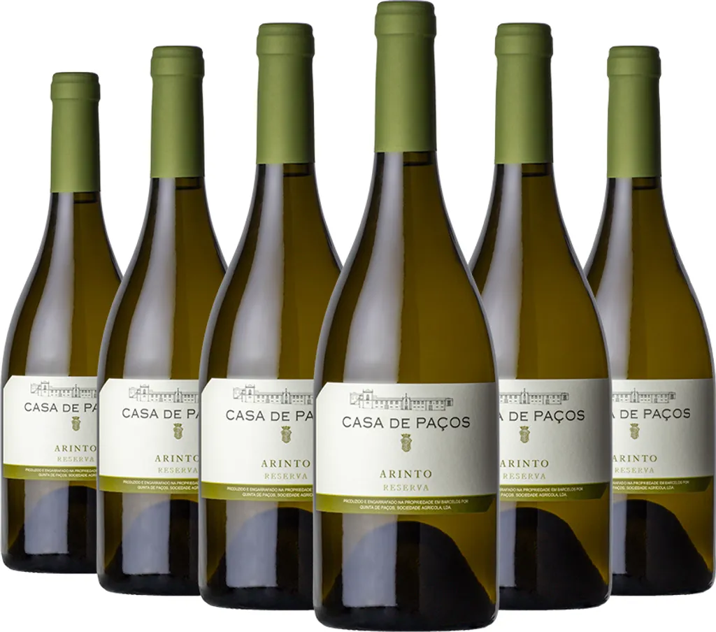 Pack 6 Casa De Paços Arinto Reserva Weißwein 0,75L 3 Pack 6 Casa De Paços Arinto Reserva Weißwein 0,75L