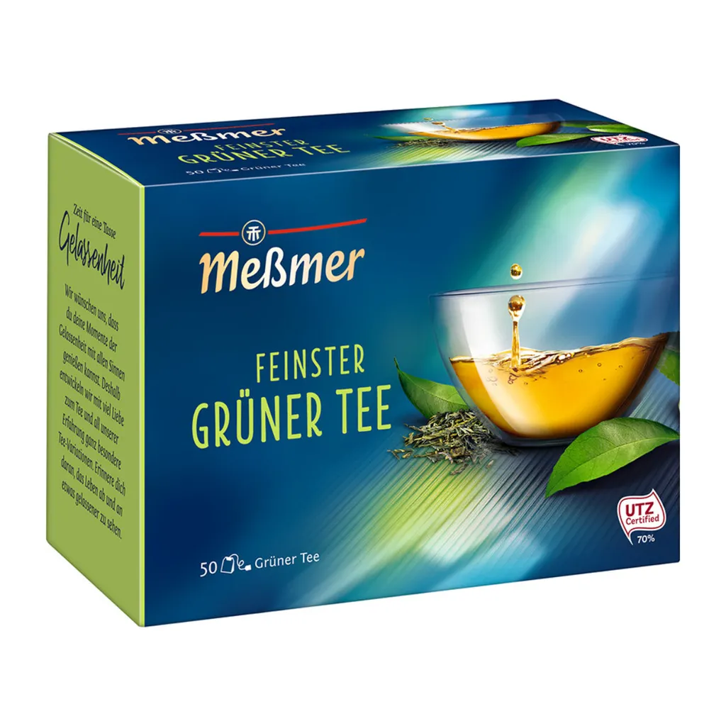 Meßmer Grüner Tee Herb Frischer Genuss 50 Teebeutel Traditionell 87g 3 Meßmer Grüner Tee Herb Frischer Genuss 50 Teebeutel Traditionell 87g