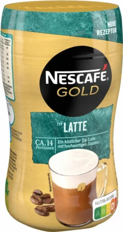 Nescafé® Nescafé Gold Typ Latte | 250g Dose -Drink World Store 52d5b315415d981f9017ee539eacb623