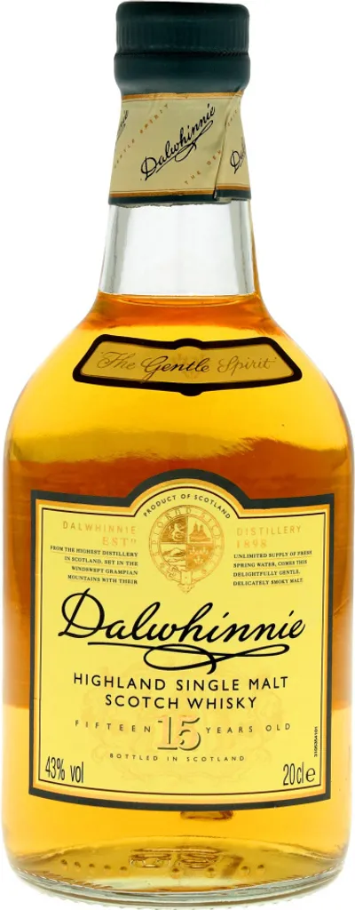 Dalwhinnie 15 Jahre Highland Single Malt Scotch Whisky 0,2l, Alc. 43 Vol.-% 6 Dalwhinnie 15 Jahre Highland Single Malt Scotch Whisky 0,2l, Alc. 43 Vol.-% – Bild 4