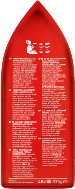 SENSEO Pads Classic Senseopads 240 Getränke Kaffeepads XXL Pack -Drink World Store 54d18f1c373f8fa1e295a768e676b931