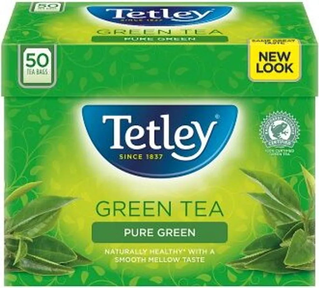 Tetley Pure Green Tea, 50 Beutel, 100g 3 Tetley Pure Green Tea, 50 Beutel, 100g