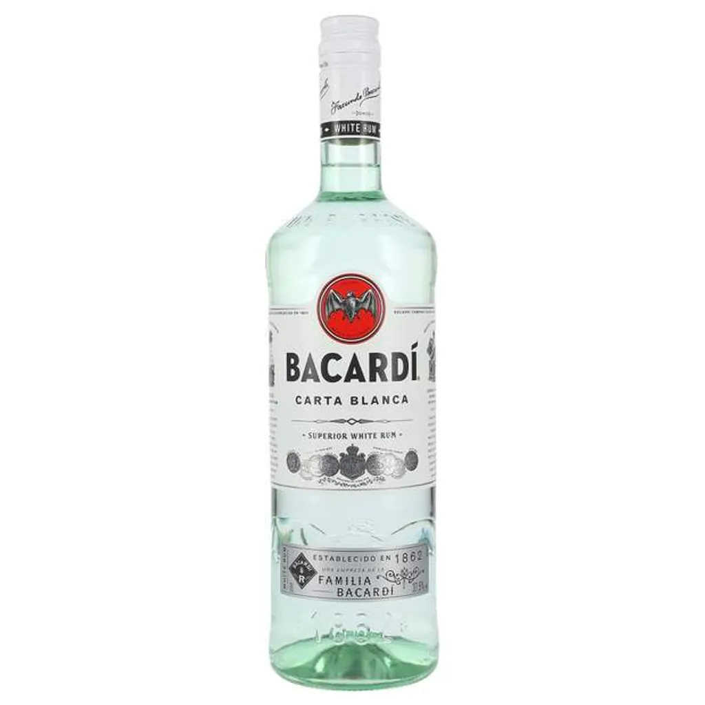 Bacardi Carta Blanca Rum | 37,5 % Vol | 1,0 L 5 Bacardi Carta Blanca Rum | 37,5 % Vol | 1,0 L – Bild 3