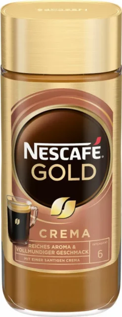 Nescafé® Nescafé Gold Crema | Löslicher Kaffee | 200g-Glas 18 Nescafé® Nescafé Gold Crema | Löslicher Kaffee | 200g-Glas -Drink World Store 5aed229d16d29746b1d6e5d306dda5de