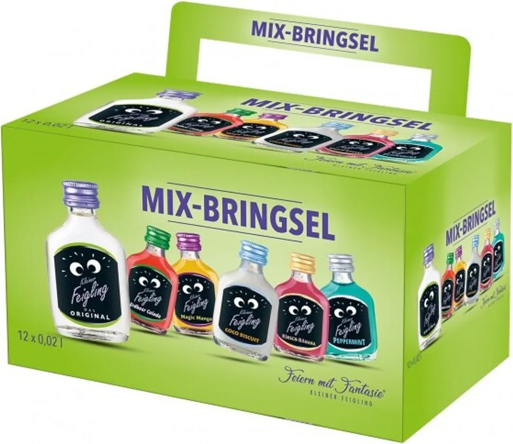 Kleiner Feigling Mix-Bringsel | 15 - 20 % Vol | 12 X 0,02 L 3 Kleiner Feigling Mix-Bringsel | 15 - 20 % Vol | 12 X 0,02 L