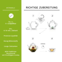 6er ErblühTee In Herz-Holzschachtel „Grüner Tee“ 11 6er ErblühTee In Herz-Holzschachtel „Grüner Tee“ -Drink World Store 5cf53c6079707e232c79527f2dfea771