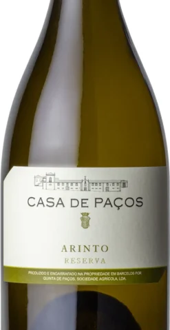 Pack 6 Casa De Paços Arinto Reserva Weißwein 0,75L 9 Pack 6 Casa De Paços Arinto Reserva Weißwein 0,75L -Drink World Store 5d9201456f2af7272b3092b3fc3ee9fc