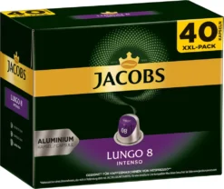 JACOBS Kapseln Lungo Intenso 5 X 40 Nespresso®* Kompatible Kaffeekapseln 21 JACOBS Kapseln Lungo Intenso 5 X 40 Nespresso®* Kompatible Kaffeekapseln -Drink World Store 5ffed38f268b5adcf1b22ac951b000a6