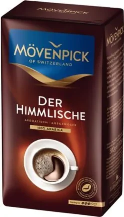 Mövenpick Kaffee Der Himmlische | Gemahlen | 500g -Drink World Store 6055dc9b5b663a36b3c5107dab95497a