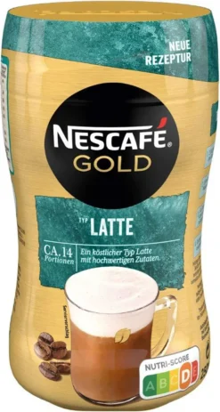 Nescafé® Nescafé Gold Typ Latte | 250g Dose -Drink World Store 628f9f195bcd8b1dcc437c83b7def4c3
