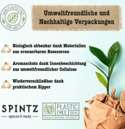 250g Koriander Ganz - Coriander Saat - Ganze Körner Samen | Plastikfrei Verpackt | SPINTZ -Drink World Store 63c6b51a44cbde9bbfeb710e6fdf10c7