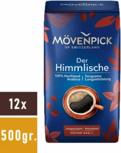 Kaffee-Sparpaket DER HIMMLISCHE Von Mövenpick, 12x500g Gemahlen 8 Kaffee-Sparpaket DER HIMMLISCHE Von Mövenpick, 12x500g Gemahlen -Drink World Store 64fc8415667734c45e92efbeabfec6c7