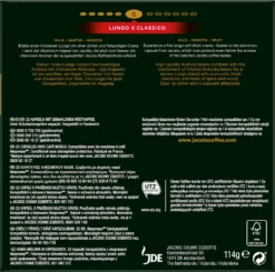 JACOBS Kapseln Lungo 6 Classico 10 X 20+2 Nespresso®* Kompatible Kaffeekapseln 13 JACOBS Kapseln Lungo 6 Classico 10 X 20+2 Nespresso®* Kompatible Kaffeekapseln -Drink World Store 657ad163e366e87907fc8d680c0331b0