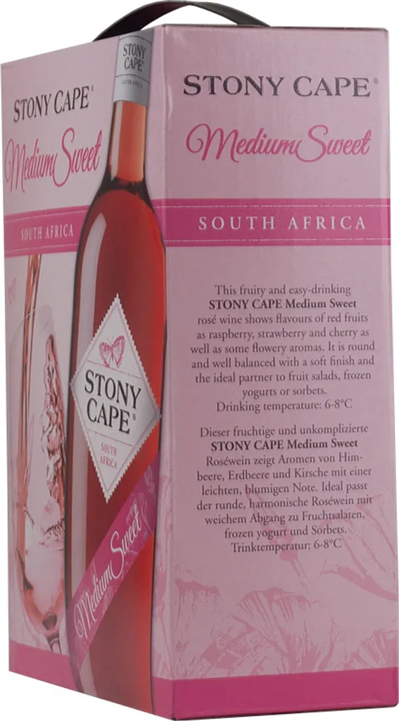 Stony Cape Rosé Medium Sweet 12% 3,0L BIB (SA) 4 Stony Cape Rosé Medium Sweet 12% 3,0L BIB (SA) – Bild 2