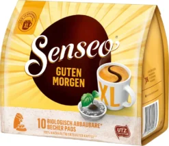 SENSEO Pads Guten Morgen XL Senseopads UTZ 5 X 10 Kaffeepads 12 SENSEO Pads Guten Morgen XL Senseopads UTZ 5 X 10 Kaffeepads -Drink World Store 6626010db9bef86914b2d476e4b76058