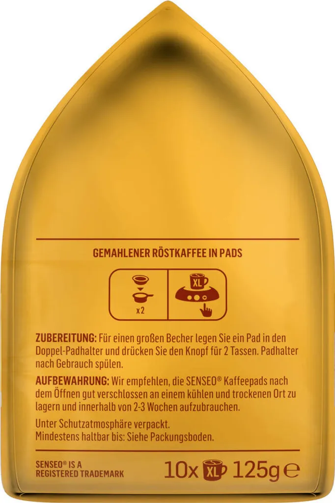 SENSEO Pads Guten Morgen XL Senseopads UTZ 5 X 10 Kaffeepads 9 SENSEO Pads Guten Morgen XL Senseopads UTZ 5 X 10 Kaffeepads – Bild 7