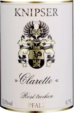Knipser Clarette Rosé Trocken 2020 (0,75l) Trocken 9 Knipser Clarette Rosé Trocken 2020 (0,75l) Trocken -Drink World Store 68fc2b8716433a792bc2e94572e6bdc1