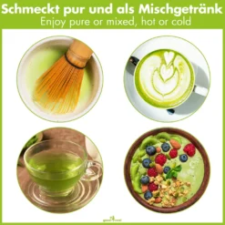 Goodwei Matcha Tee Pulver | 50g Japanischer | 100% Organisch -Drink World Store 6a7a6845e78d3beeaf7e4df7f8a6a480