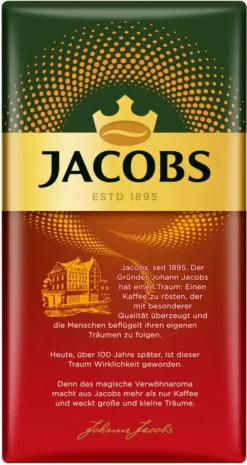 JACOBS Meisterröstung Filterkaffee 12 X 500 G Kaffee Gemahlen -Drink World Store 6cbbac696cc5ff5bad1bb43f07fd18fa 1
