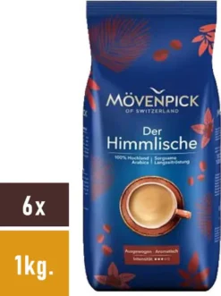 Kaffee-Sparpaket DER HIMMLISCHE Von Mövenpick, 6x1000g Bohnen -Drink World Store 6ccb09ac48dd6922ff135dea3c1468ef