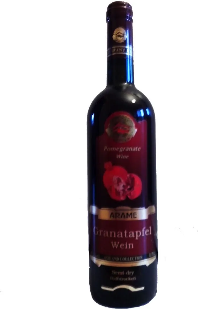 Arame Granatapfelwein Halbtrocken 0,75 L 3 Arame Granatapfelwein Halbtrocken 0,75 L