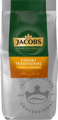 JACOBS Kaffeebohnen Professional Export Traditional Crema Markant 2 X 1 Kg -Drink World Store 73d542b68ee012e0d54a24709e01d415