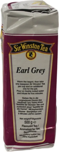 Sir Winston Tea Earl Grey | Loser Tee | 500g 21 Sir Winston Tea Earl Grey | Loser Tee | 500g -Drink World Store 74de0ce0e5d26f6e152eb483443567c0