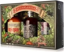 Don Papa Premium 3er Pack Geschenkset Alc. 40%, 43%, 45% Vol 3x0,2L -Drink World Store 75550c59ec3889b80101a02b07d3a4f8