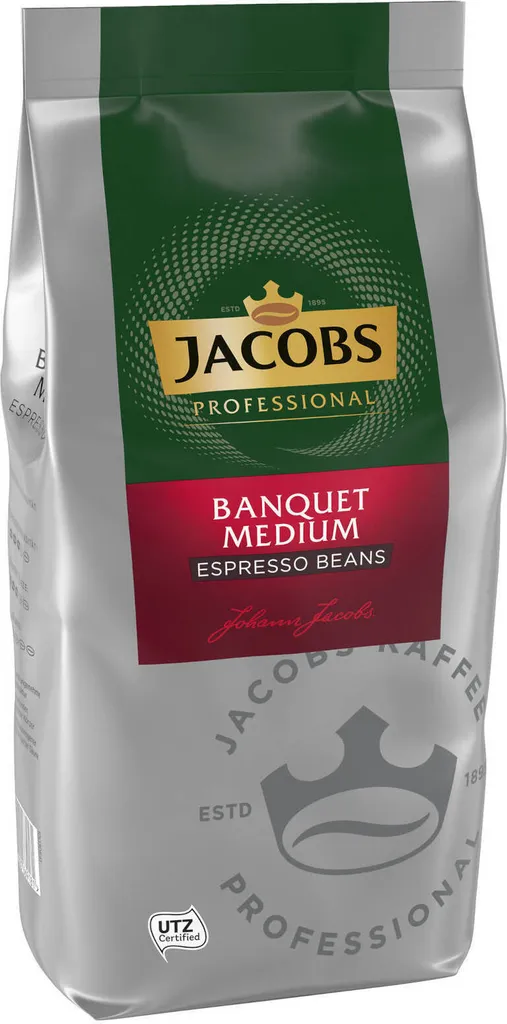 JACOBS Professional Kaffeebohnen Banquet Medium Espresso Bohnen 2 X 1 Kg 5 JACOBS Professional Kaffeebohnen Banquet Medium Espresso Bohnen 2 X 1 Kg – Bild 3