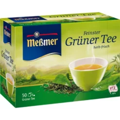 Meßmer Grüner Tee Herb Frischer Genuss 50 Teebeutel Traditionell 87g 21 Meßmer Grüner Tee Herb Frischer Genuss 50 Teebeutel Traditionell 87g -Drink World Store 7656abddd75e9fae5dbc1530c76739f6