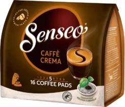 SENSEO Pads Caffè Crema Senseopads 80 Getränke Pads Softpads 12 SENSEO Pads Caffè Crema Senseopads 80 Getränke Pads Softpads -Drink World Store 76e752c09798680bcb03f9116fe874de