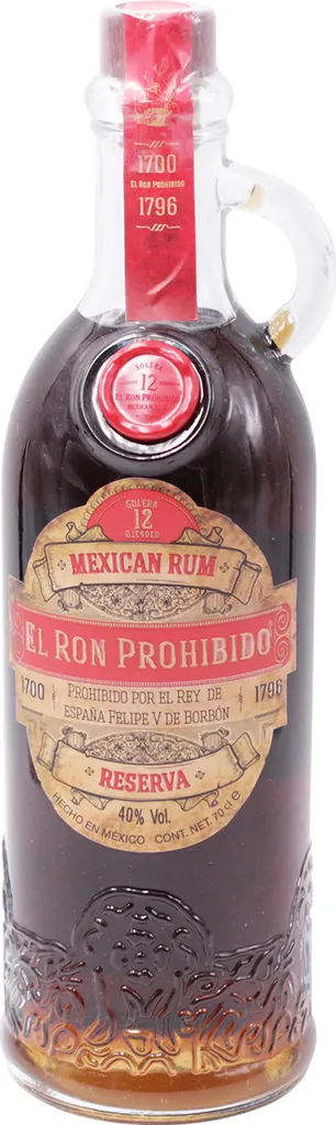 El Ron Prohibido Rum Solera 12 Jahre Mexican Rum | 40 % Vol | 0,7 L 8 El Ron Prohibido Rum Solera 12 Jahre Mexican Rum | 40 % Vol | 0,7 L – Bild 6