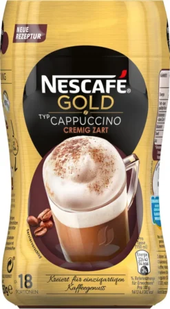 Nescafé® Nescafé Gold Typ Cappuccino Cremig Zart | 250g 18 Nescafé® Nescafé Gold Typ Cappuccino Cremig Zart | 250g -Drink World Store 79ca332f5113a1c1d03f996b7a6ad538