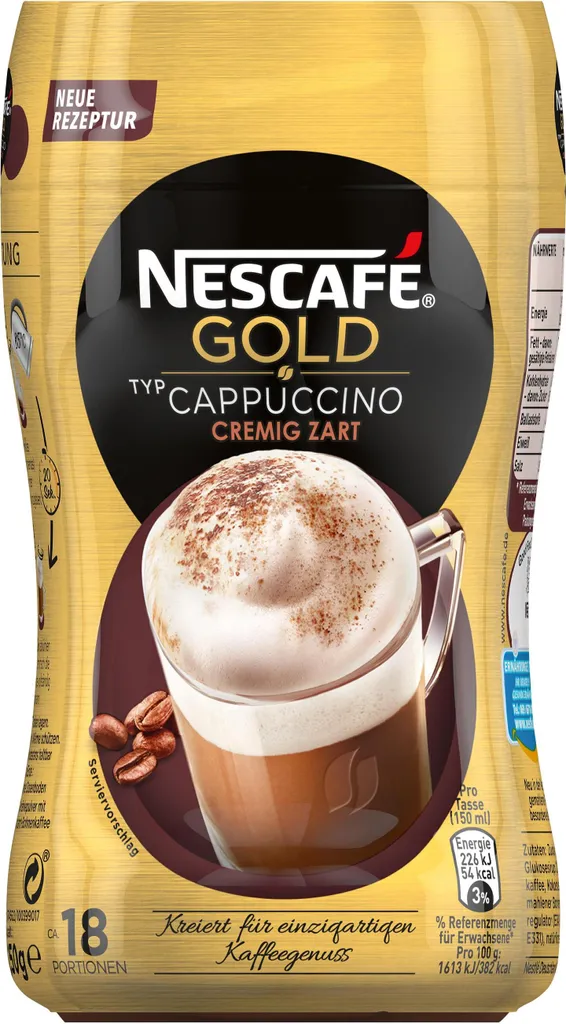 Nescafé® Nescafé Gold Typ Cappuccino Cremig Zart | 250g 6 Nescafé® Nescafé Gold Typ Cappuccino Cremig Zart | 250g – Bild 4