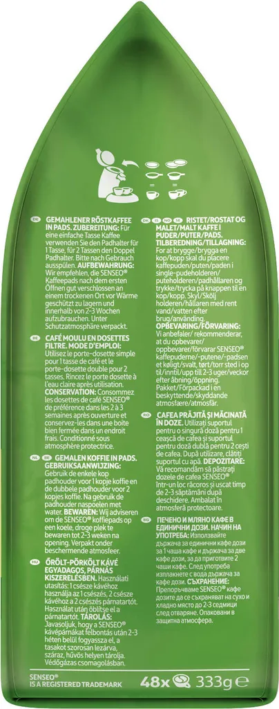 SENSEO Pads Mild Senseopads 10 X 48 Kaffeepads XXL Paket 8 SENSEO Pads Mild Senseopads 10 X 48 Kaffeepads XXL Paket – Bild 6