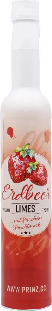 Prinz Erdbeer Limes 0,5 L 3 Prinz Erdbeer Limes 0,5 L
